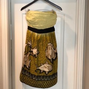 Anthropologie Baxter Bay Fish Dress